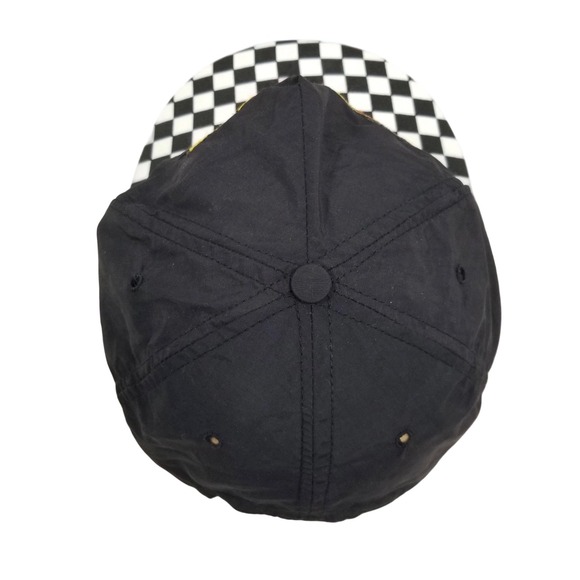 Hostess Wonder Vtg 1995 Indy 500 Racing Cap Black Checkered Bill Snapback - Picture 5 of 8